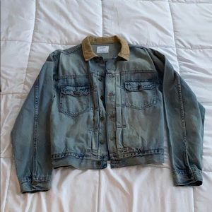 Old Navy Corduroy Collar Trucker Jacket